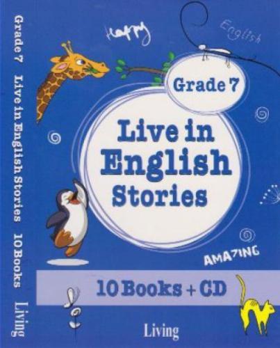 Live in English Stories Grade 7 - 10 Books-CD  Frontansicht 1