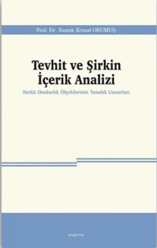 Tevhit ve Şirkin İçerik Analizi;Farklı Dindarlık Ölçeklerinin Tanıdık Unsurları  Frontansicht 1