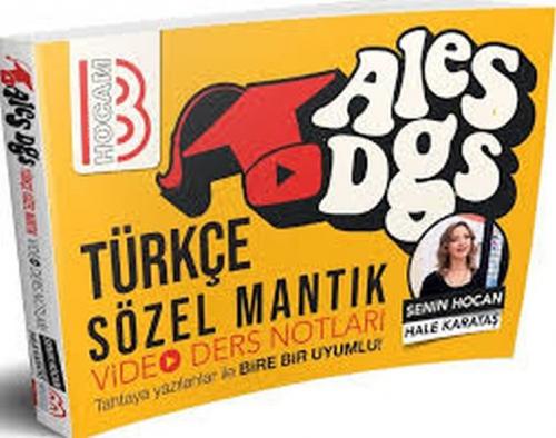 ALES-DGS Türkçe Video Ders Notları Benim Hocam Yayınları  Frontansicht 1