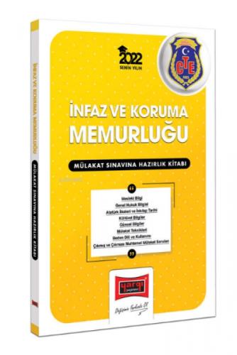 2022 İnfaz ve Koruma Memurluğu Mülakat Sınavına Hazırlık Kitabı  Frontansicht 1