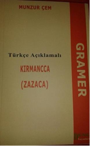Türkçe Açıklamalı Kırmancca (Zazaca) Gramer  Frontansicht 1