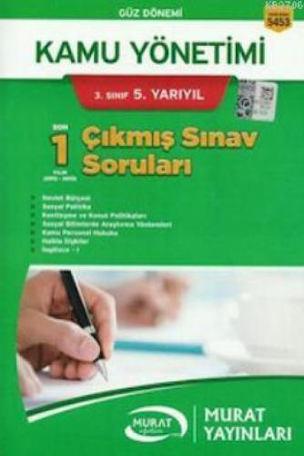 Kamu Yönetimi 3. Sınıf 5. Yarıyıl Çıkmış  Frontansicht 1