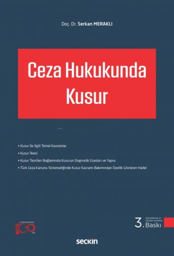 Ceza Hukukunda Kusur  Frontansicht 1