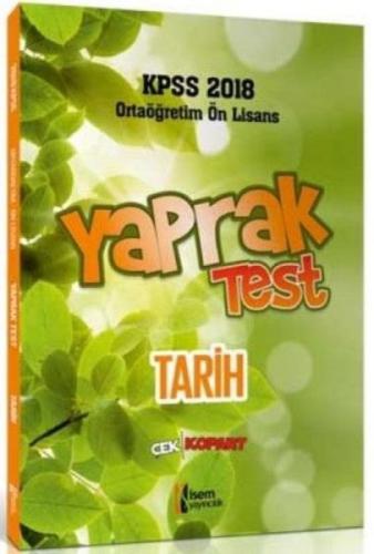 2018 KPSS Ortaöğretim Ön Lisans Tarih Çek Kopar Yaprak Test  Frontansicht 1