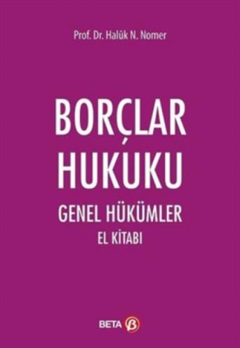 Borçlar Hukuku - Genel Hükümler El Kitabı  Frontansicht 1