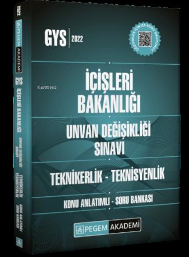 2022 İçişleri Bakanlığı Unvan Değişikliği Değişikliği Sınavı Konu Anlatımlı Soru Bankası  Frontansicht 1