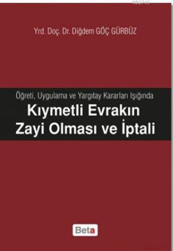 Kıymetli Evrakın Zayi Olması ve İptali  Frontansicht 1