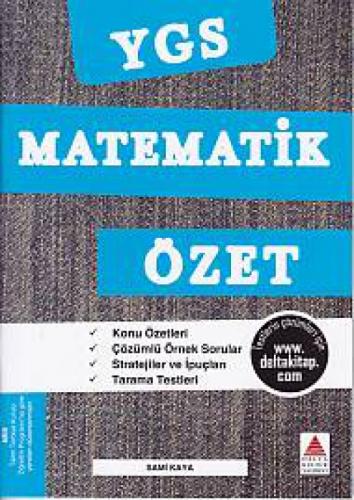 YGS Matematik Özet  Frontansicht 1