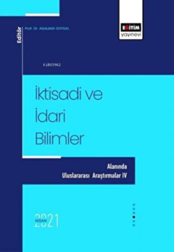 İktisadi ve İdari Bilimler Alanında Uluslararası Araştırmalar - 4  Frontansicht 1