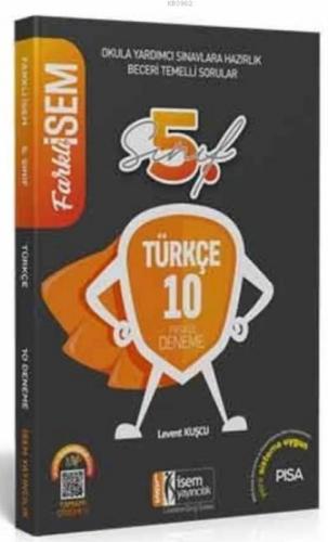 2020 Farklı İsem 5 Sınıf Türkçe Tamamı Çözümlü 10 Fasikül Deneme  Frontansicht 1