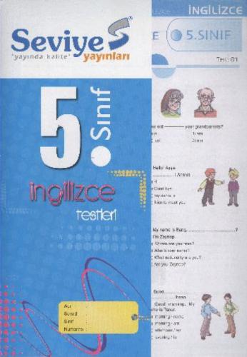 5. Sınıf İngilizce Yaprak Test  Frontansicht 1