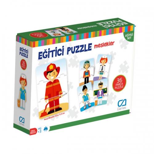 Meslekler - Eğitici Puzzle  Frontansicht 1