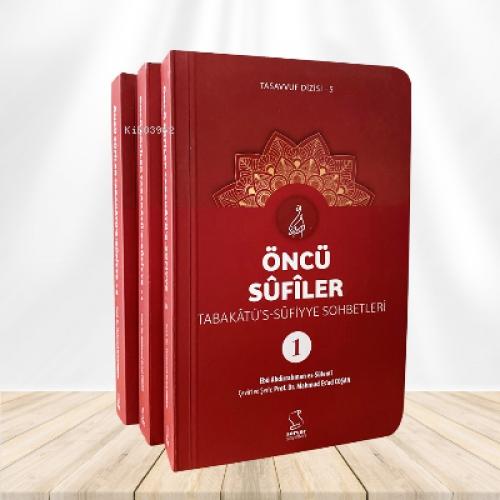 Öncü Sufîler - Tabakatü's-Sufiyye (3 Kitap) (Ciltli)  Frontansicht 1