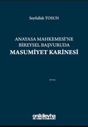 Anayasa Mahkemesi'ne Bireysel Başvuruda Masumiyet Karinesi  Frontansicht 1