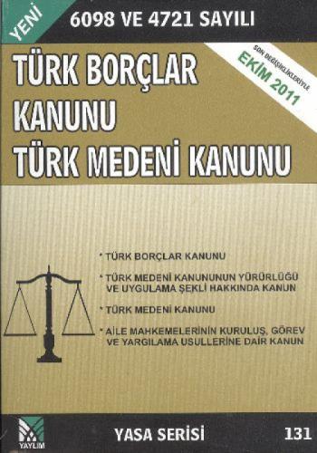 Borçlar Kanunu Türk Medeni Kanunu  Frontansicht 1
