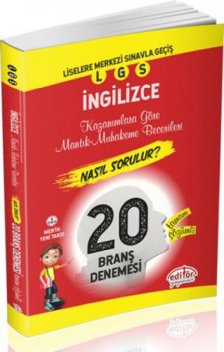 Editör Lgs İngilizce 20 Branş Deneme  Frontansicht 1