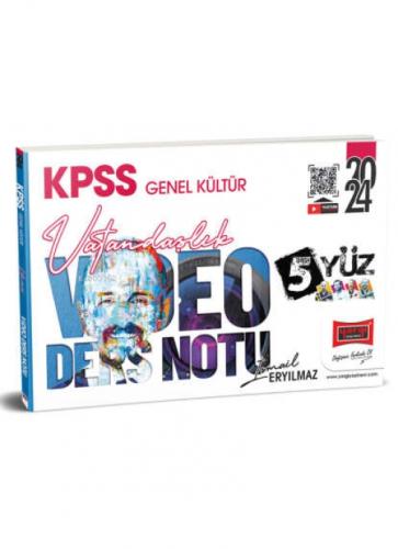 Yargı Yayınları 2024 KPSS Genel Kültür 5Yüz Vatandaşlık Video Ders Notları  Frontansicht 1