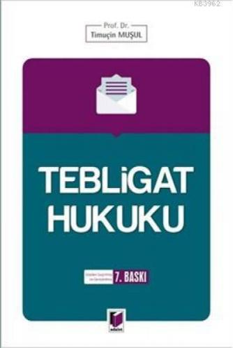 Tebligat Hukuku  Frontansicht 1