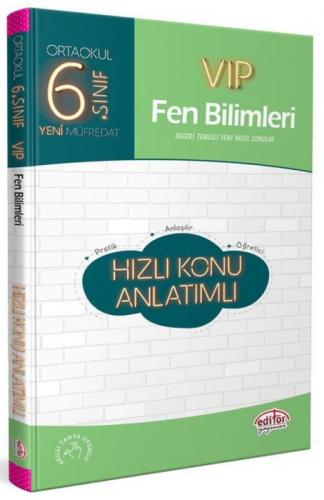 Editör 6.Sınıf Vıp Fen Bilimleri Hızlı Konu Anlatımlı  Frontansicht 1