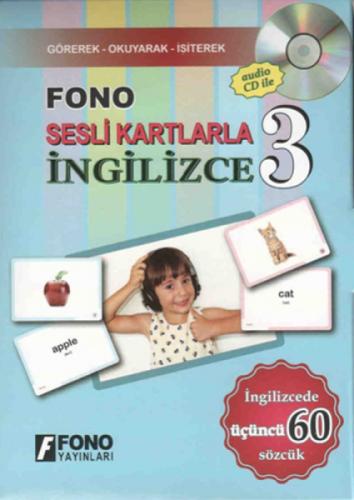 Fono Sesli Kartlarla İngilizce 3 (Cd'li)  Frontansicht 1