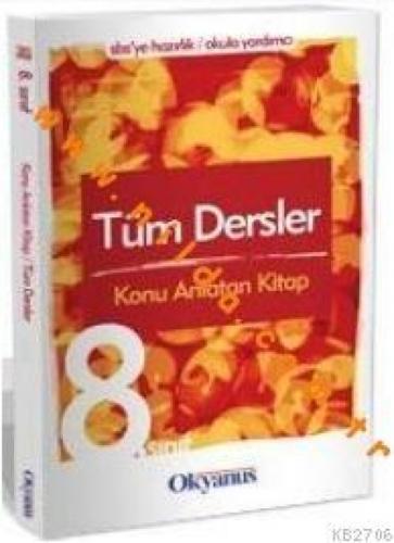8. Sınıf Tüm Dersler Konu Anlatan Kitap  Frontansicht 1
