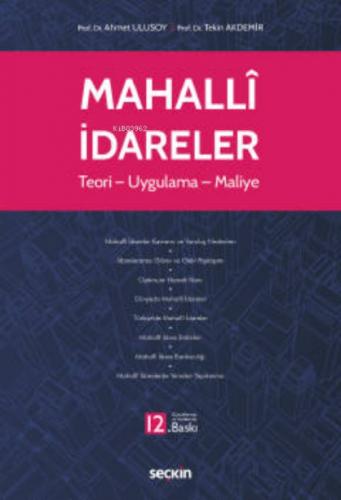 Mahalli İdareler  Frontansicht 1