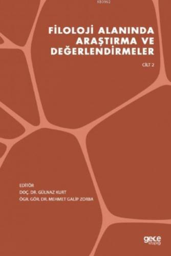 Filoloji Alanında Araştırma ve Değerlendirmeler Cilt 2  Frontansicht 1