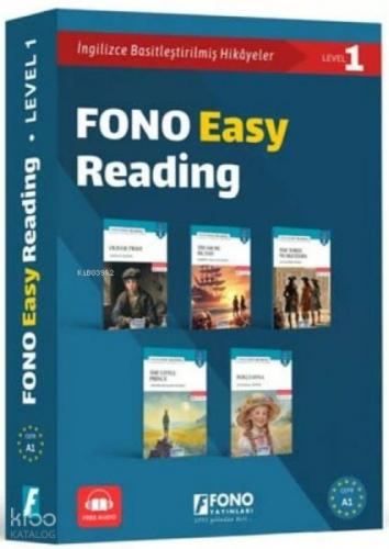 Fono Easy Reading Hikaye Seti;5 Kitap Takım - Level 1 - Kutulu  Frontansicht 1