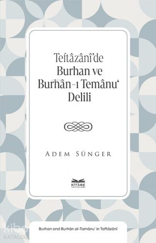 Teftazani'de Burhan ve Burhan-ı Temanu' Delili  Frontansicht 1