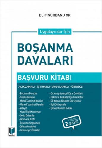 Aile Davaları Rehberi + Boşanma Davaları Başvuru Kitabı (2 Kitap Kampanya)  Frontansicht 1