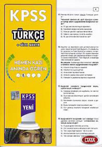 Kpss Türkçe Kazı Bil Anında Öğren  Frontansicht 1