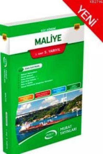Maliye 3.Sınıf 5.Yarıyıl Kod 5551  Frontansicht 1
