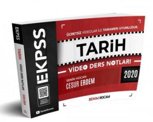 2020 E-KPSS Tarih Video Ders Notları Benim Hocam Yayınları  Frontansicht 1
