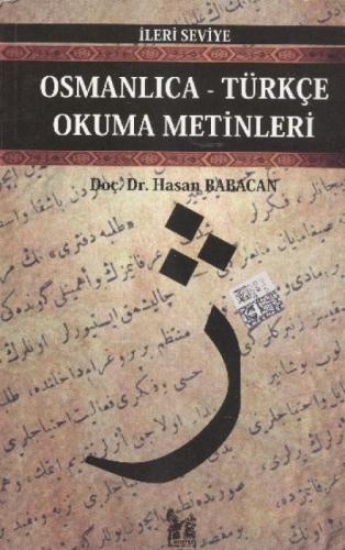 Osmanlıca-Türkçe Okuma Metinleri - İleri Seviye-8  Frontansicht 1