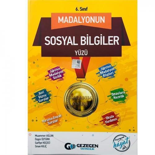 Gezegen Yayınları 6. Sınıf Madalyonun Sosyal Bilgiler Yüzü Yeni Nesil  Frontansicht 1