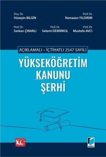 Açıklamalı - İçtihatlı 2547 Sayılı Yükseköğretim Kanunu Şerhi  Frontansicht 1