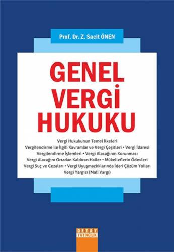 Genel Vergi Hukuku  Frontansicht 1