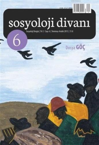 Sosyoloji Divanı Sayı : 6 Temmuz-Aralık 2015  Frontansicht 1