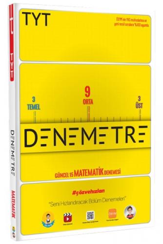 AYT Denemetre - Yeni nesil 15 Matematik Denemesi  Frontansicht 1