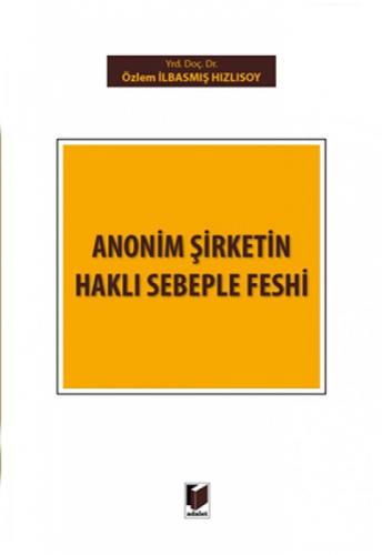 Anonim Şirketin Haklı Sebeple Feshi  Frontansicht 1