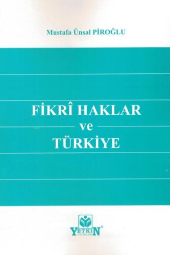 Fikri Haklar Ve Türkiye  Frontansicht 1