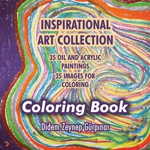 Inspirational art Collection;Coloring Book  Frontansicht 1