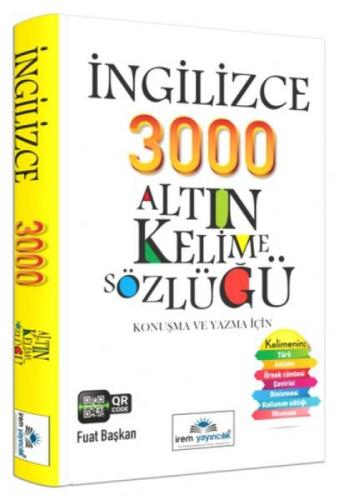 İngilizce 3000 Altın Kelime Sözlüğü  Frontansicht 1