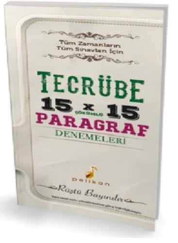 Tecrübe 15x15 Çözümlü Paragraf Denemeleri  Frontansicht 1