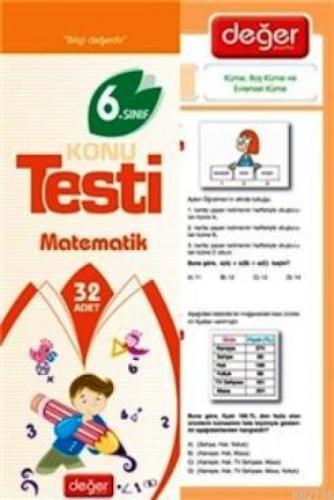 6. Sınıf Matematik Konu Testi  Frontansicht 1