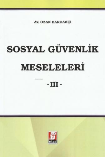 Sosyal Güvenlik Meseleleri -III-  Frontansicht 1