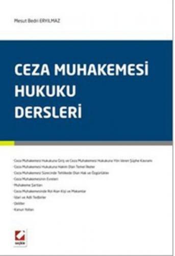 Ceza Muhakemesi Hukuku Dersleri  Frontansicht 1