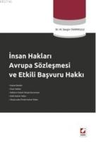 İnsan Hakları Avrupa Sözleşmesi ve Etkili Başvuru Hakkı  Frontansicht 1