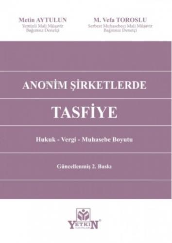 Anonim Şirketlerde Tasfiye  Frontansicht 1