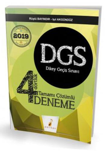 2019 DGS Dört Dörtlük 4 Deneme Sınavı Tamamı Çözümlü  Frontansicht 1